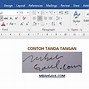 Cara Membuat Digital Signature Di Excel